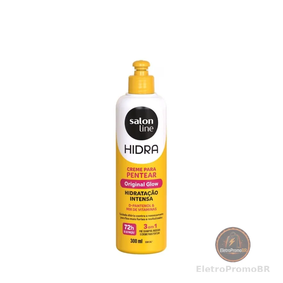 Creme Para Pentear 3 em 1 Hidra D-Pantenol 300ml