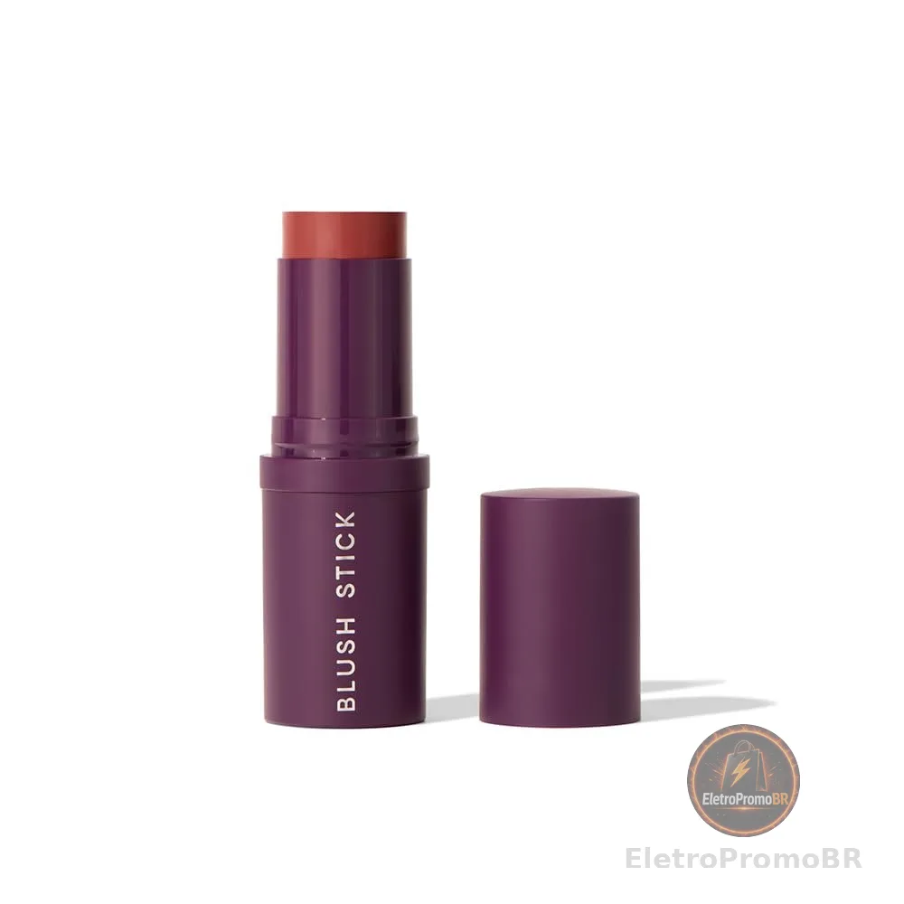 Océane-Blush em Bastão Vermelho - Blush Stick Berry Kiss Océane Purple 14g