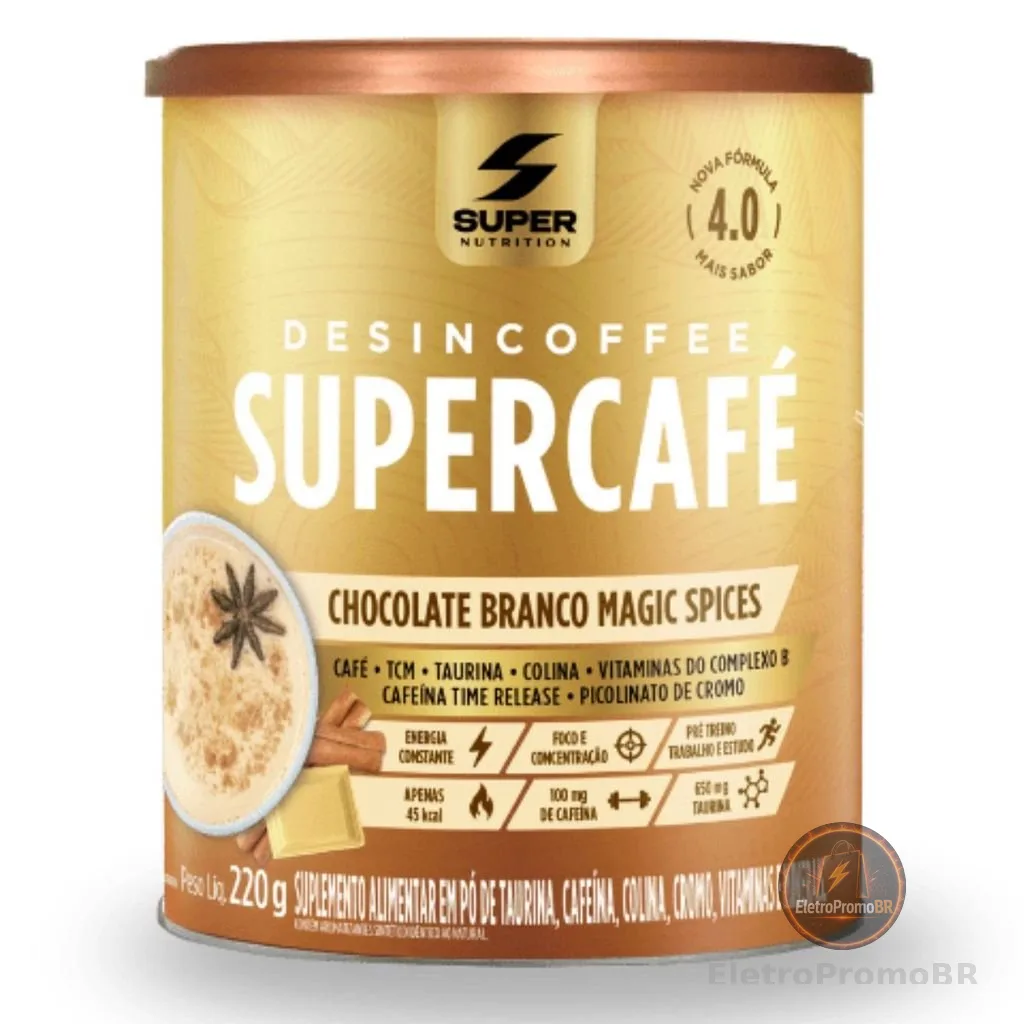 Supercafe Desincoffee 220G Super Nutrition