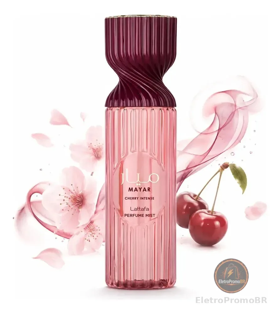 Body Splash Árabe Lattafa Mayar Cherry Intense 250ml