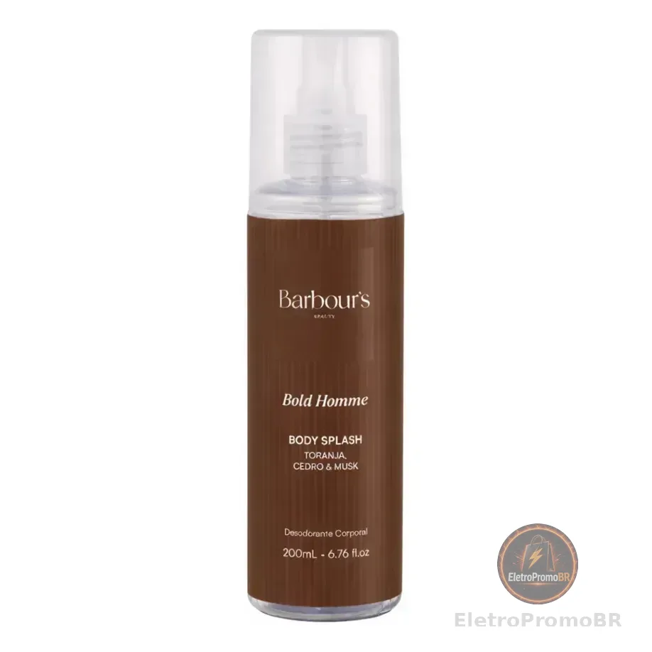 Bold Homme Body Splash Masculino Barbour's Beauty 200ml