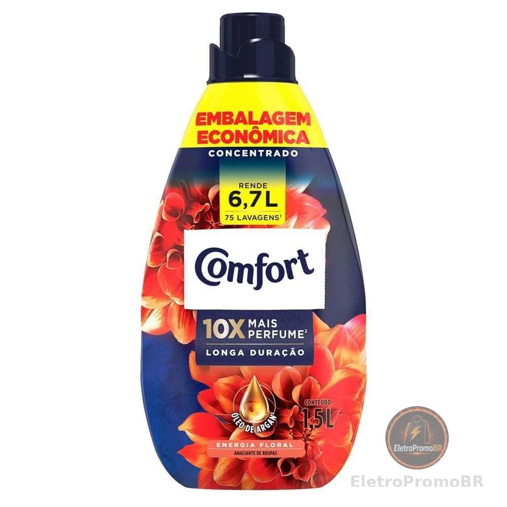 Comfort Amaciante Concentrado Energia Floral 1,5L