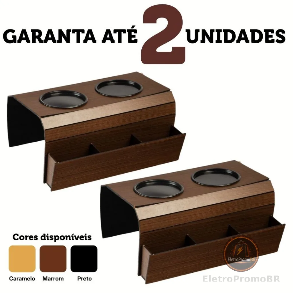Esteira Para Sofá Porta Copos Suporte Para Controles Chaves Celulares Braço Poltrona Organizador