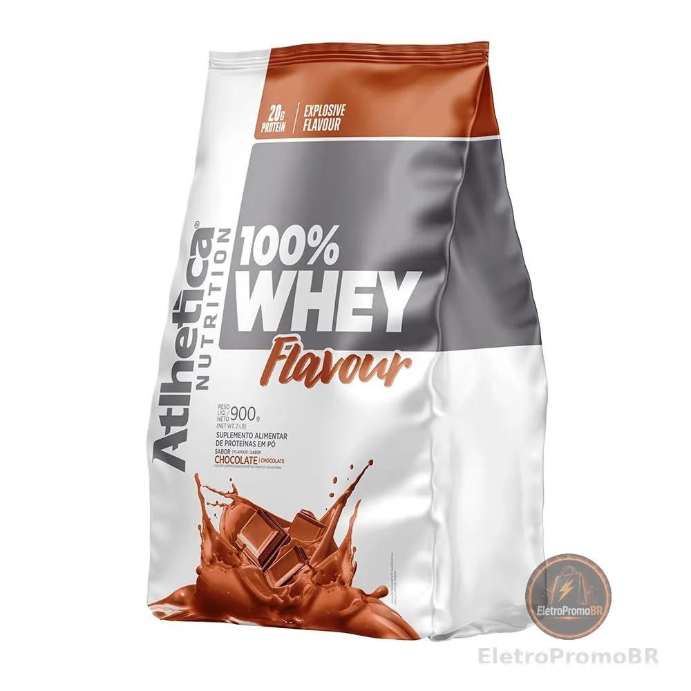 Atlhetica Nutrition 100% Whey Flavour Sc 900G Chocolate