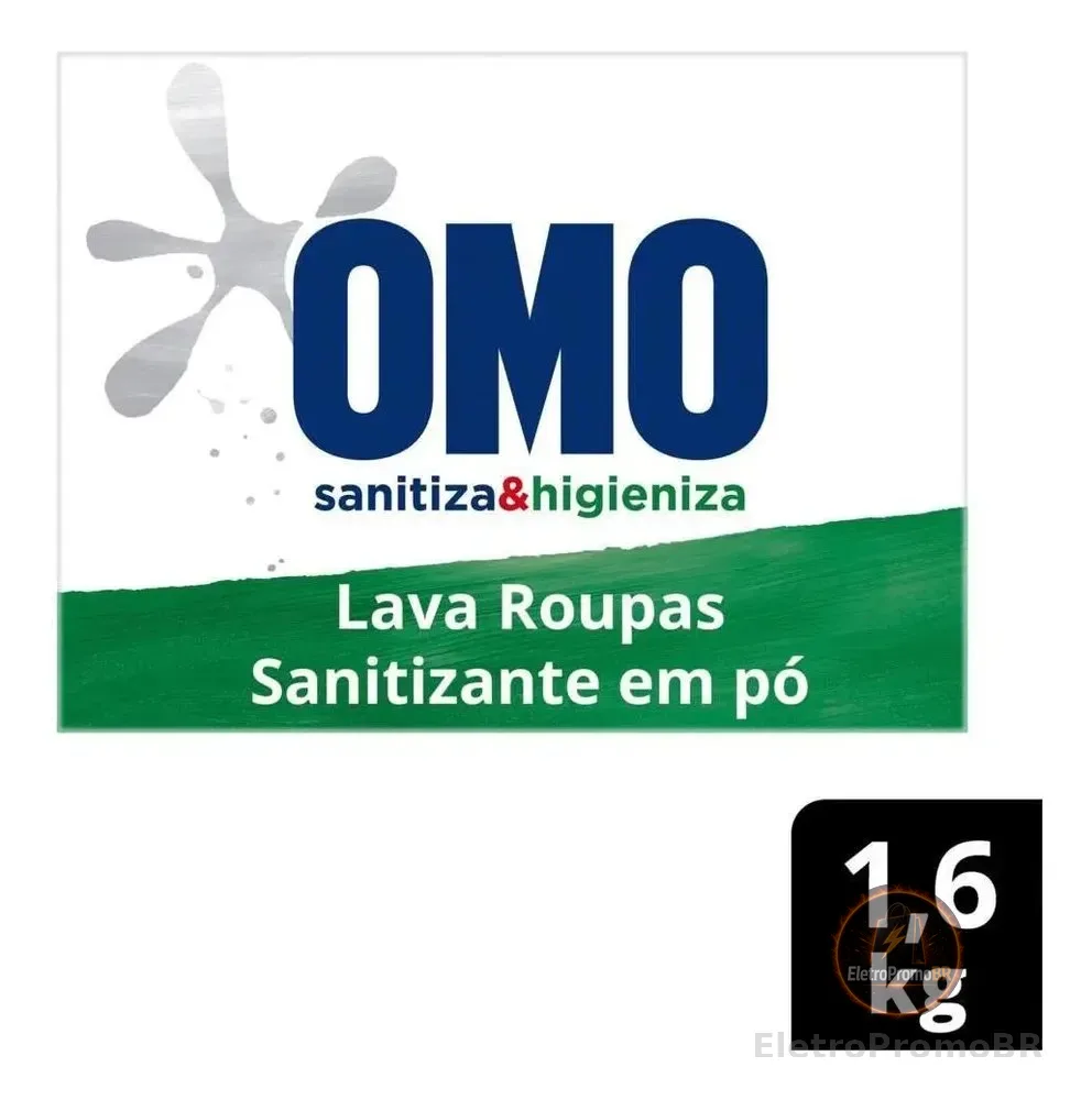 Sanitizante em Pó Omo Lavagem Perfeita 1.6kg