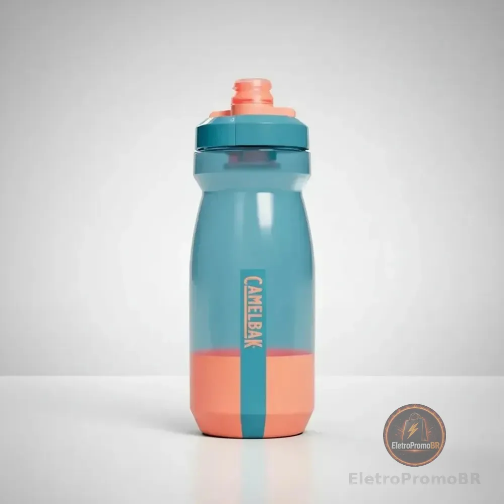 Squeeze CamelBak Podium 621ml Garrafa Caramanhola Bike Ciclismo MTB Speed Antivazamento Alto Fluxo Mercury Teal
