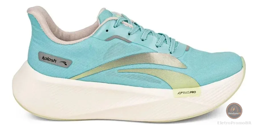 Tênis Kolosh Prime Esportivo Masculino H3982 Azul-turquesa 39
