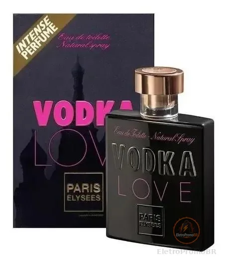 Eau de Toilette Masculino Parfum Vodka Love Aromático 100ml