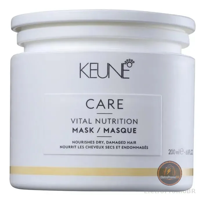 Keune Care Vital Nutrition - Máscara De Nutrição 200ml Única