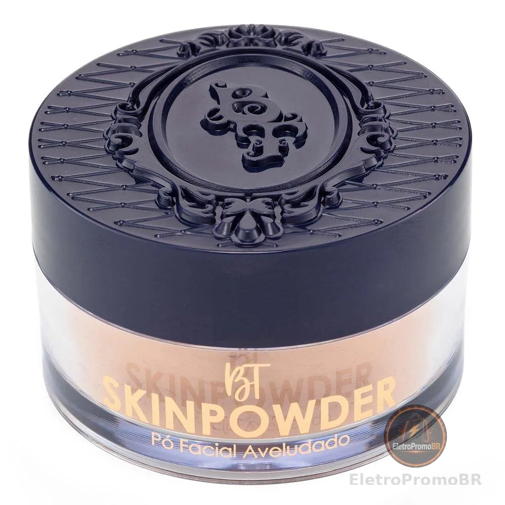 Pó Facial Aveludado Medium, Bruna Tavares, 15 g