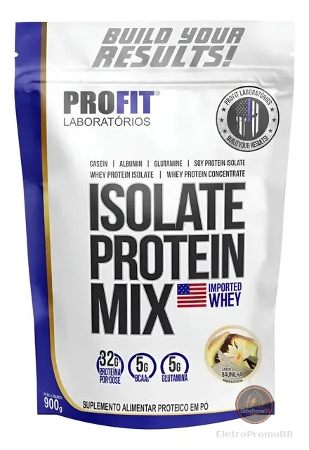 Isolate Protein Mix Whey Isolado Bcaa Glutamina Profit Labs