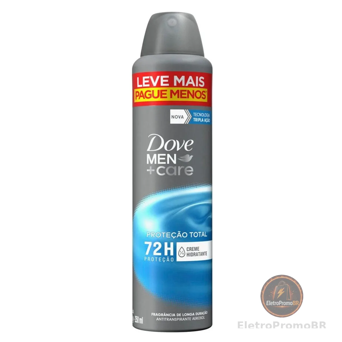 Dove Men+Care Antitranspirante Aerosol Proteção Total 250 ml