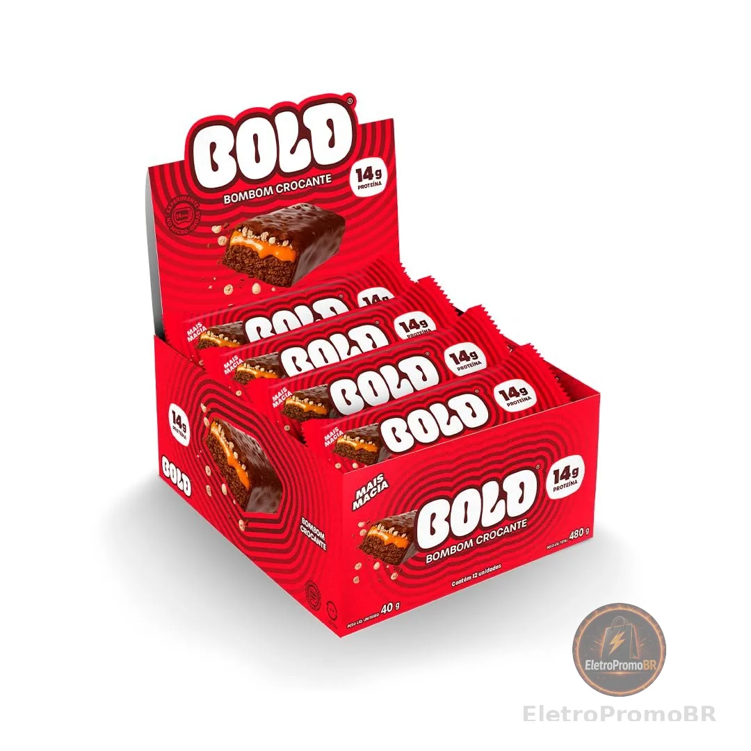 Bold Bombom crocante 40G -Display com 12 unidades