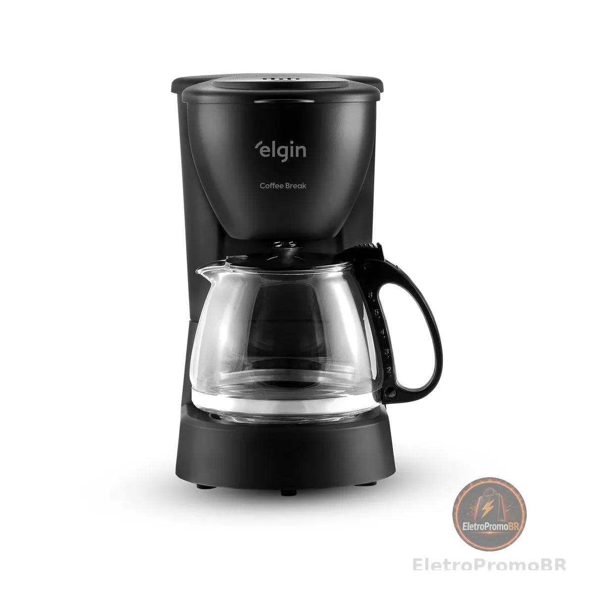 Cafeteira Elétrica 15 Xícaras Elgin Coffee Break Sistema Corta-pingos Preta 220V