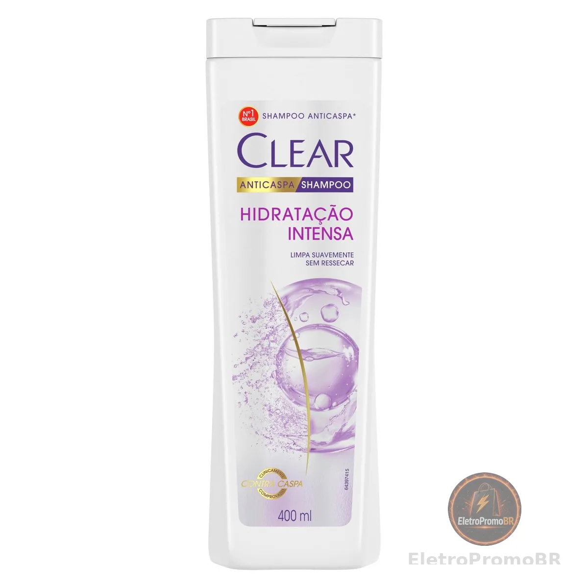 Clear Anticaspahidratação Intensa Shampoo 400 Ml