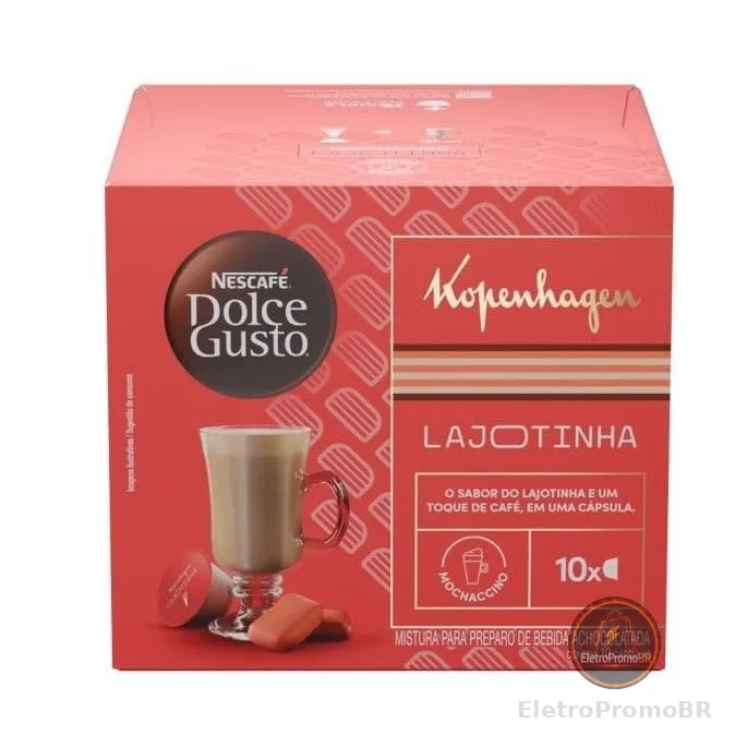 Cápsula de Café Dolce Gusto Kopenhagen Lajotinha - 10 cápsulas