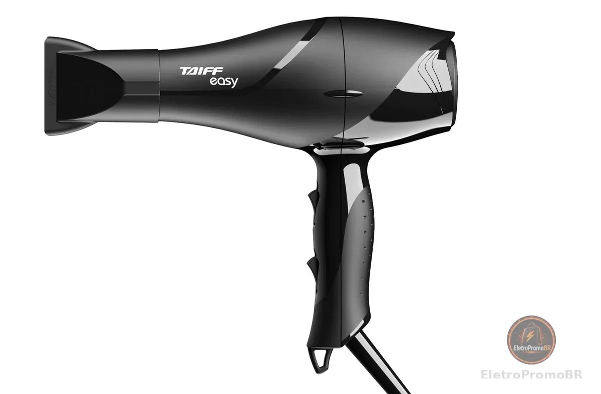 Secador Taiff Easy, 1700W, 127V, Preto