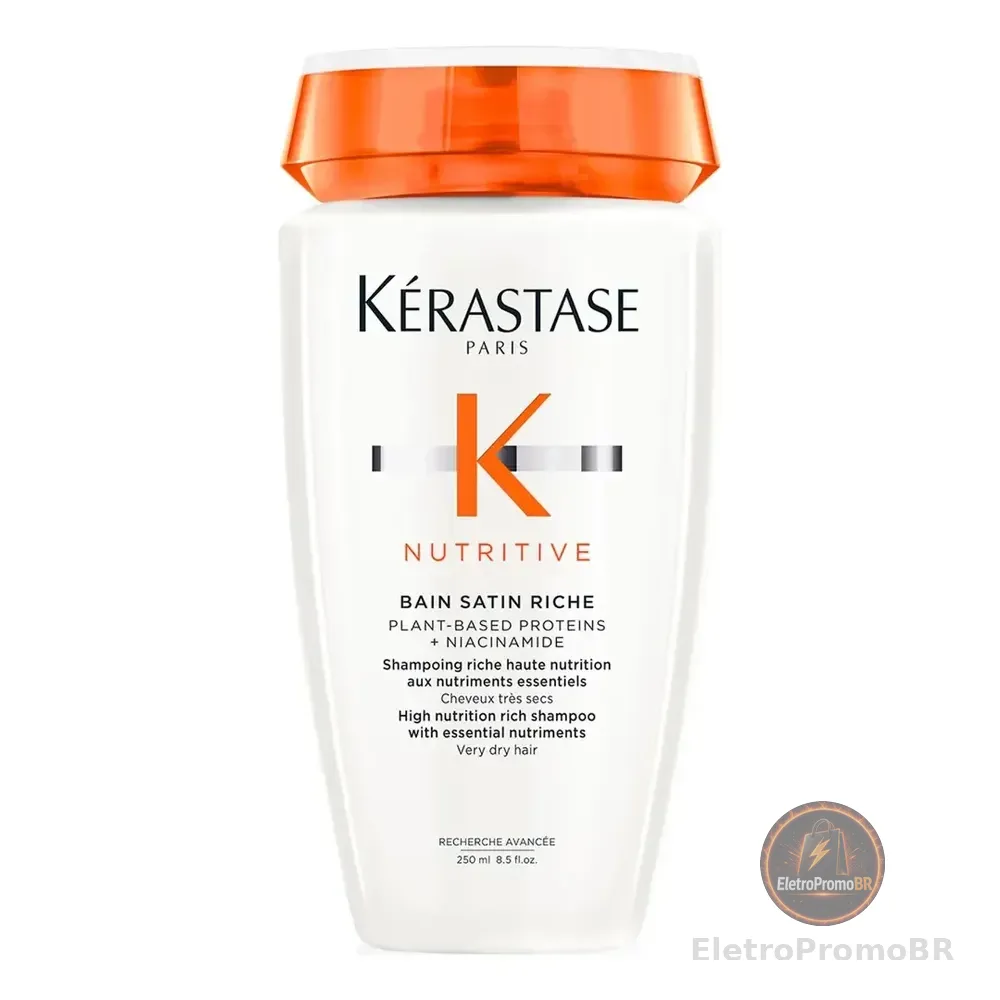 Shampo Nutritive Bain Satin Riche 250 Ml Kérastate