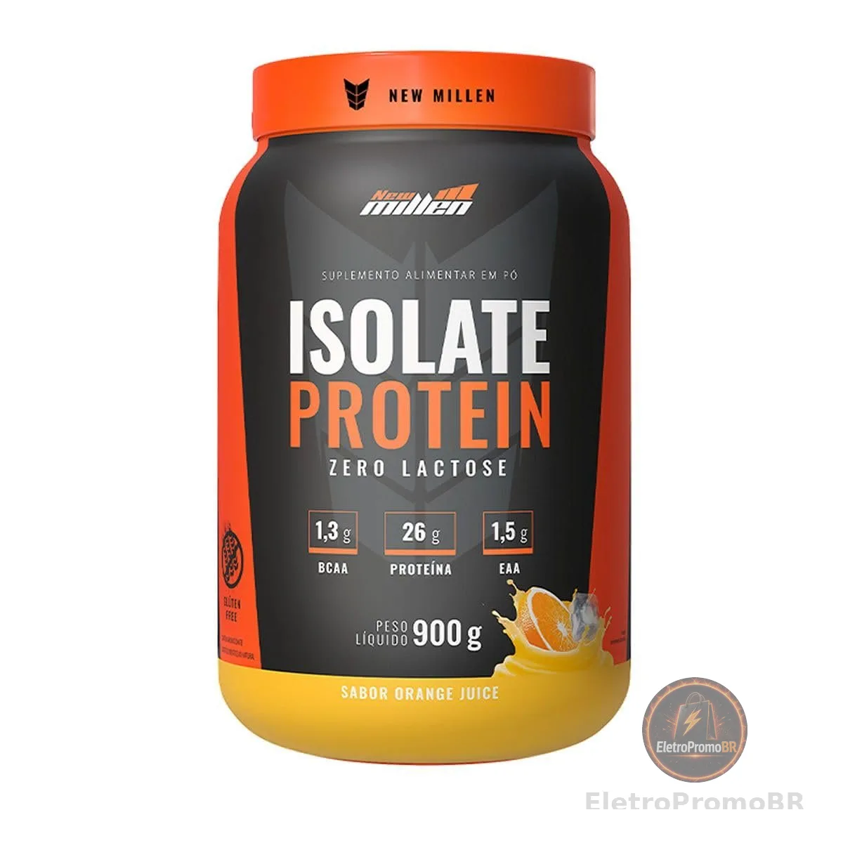 Isolate Protein (900g), Orange Juice, New Millen