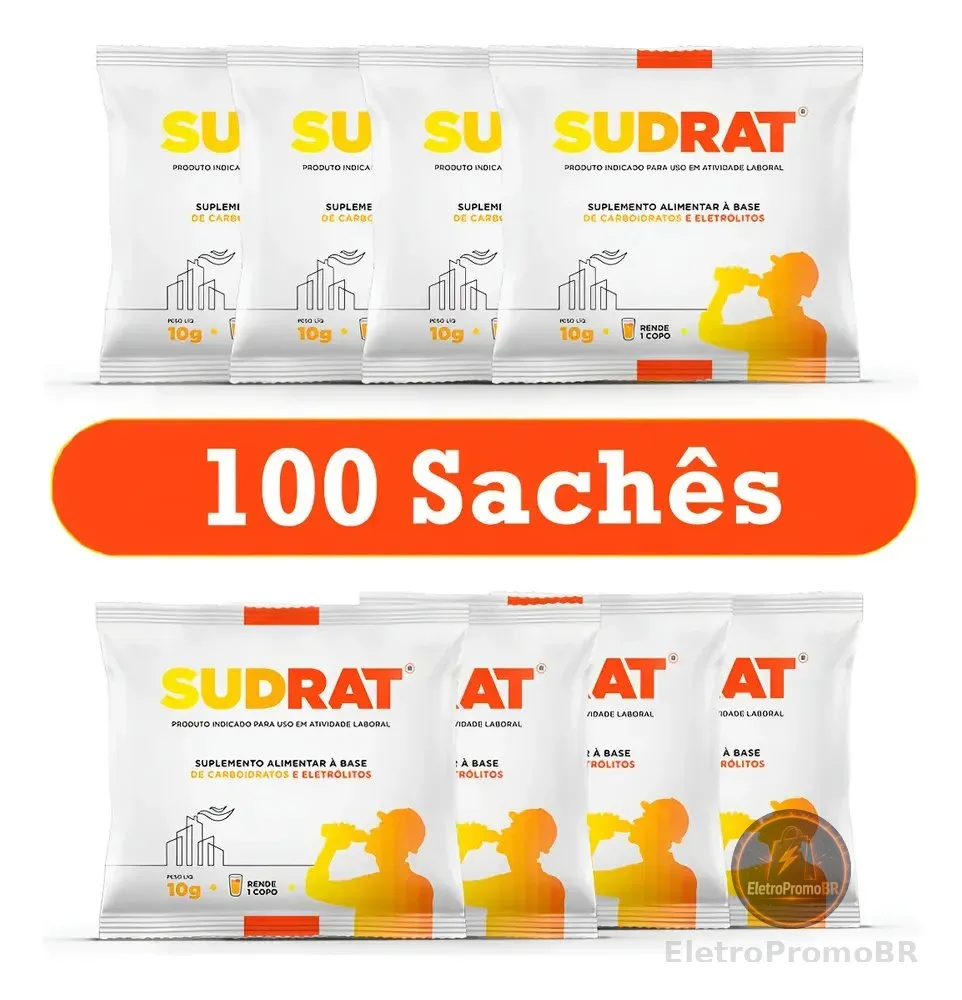 Repositor Sudrat Iso Uva 10g 100 Sachês Sem Glúten Vegano