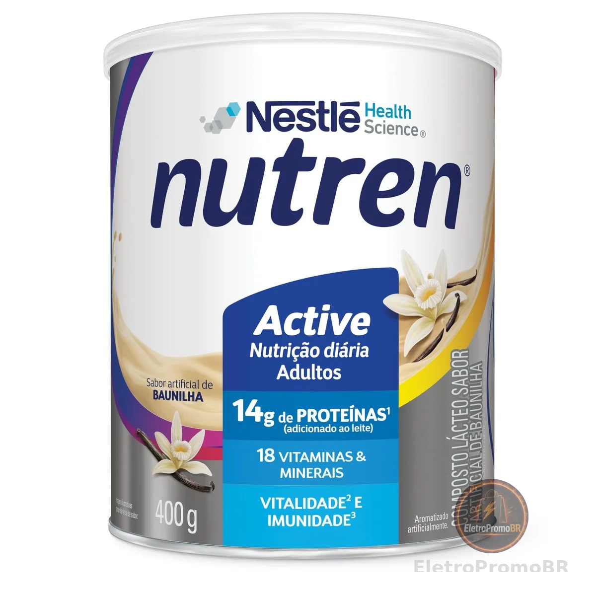 Complemento Alimentar Nutren Active Baunilha 400g