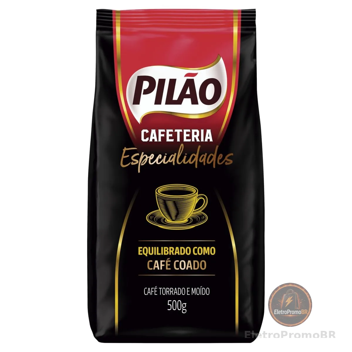 CAFE PILAO CAFETERIA ESPECIALIDADES COADO POUCH 500G
