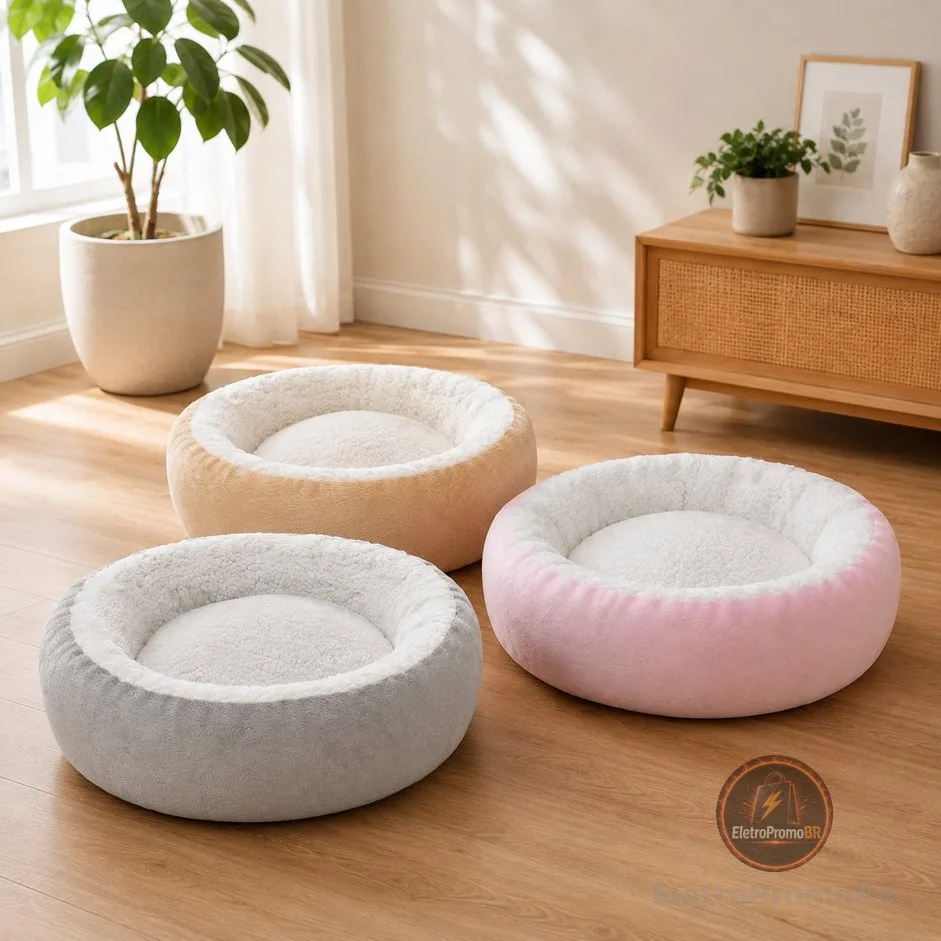 Caminha Sherpa Pelo de Carneiro Para Pets Cachorro Gato Cama Pet PP ao GG