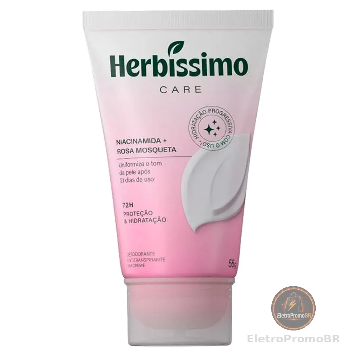 Desodorante Em Creme Antitranspirante Herbíssimo Sensitive