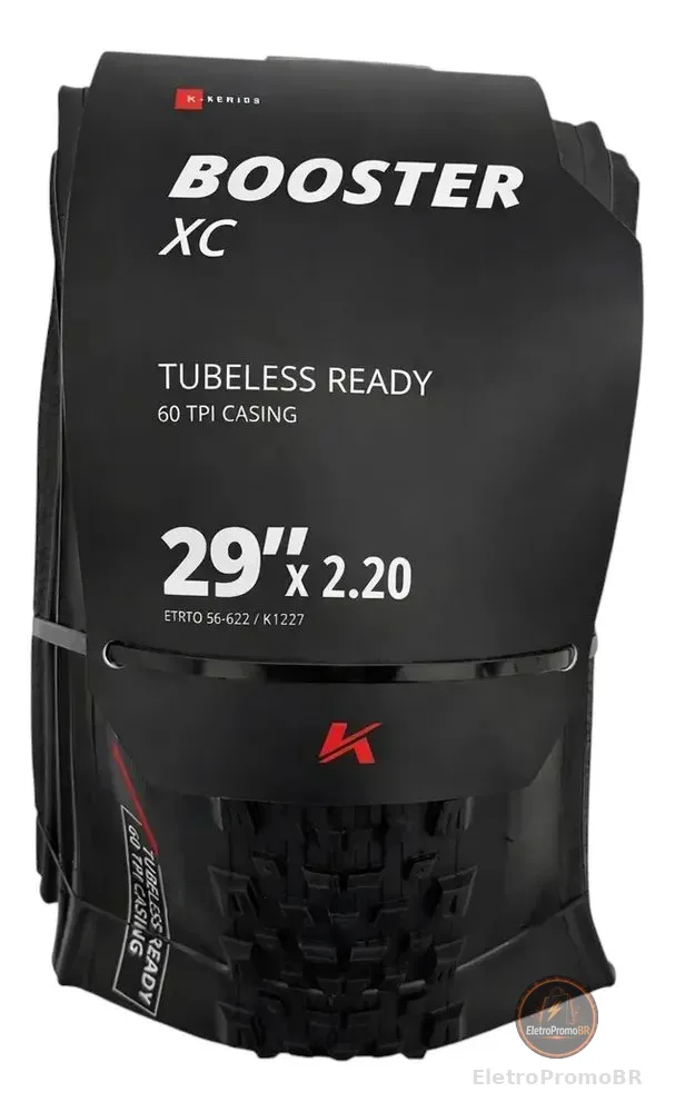 Pneu Kenda Booster Xc Aro 29 X 2.2 Bike Mtb Cross Tubeless Kevlar