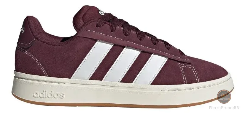 Tênis Grand Court Alpha adidas Marrom 43 Br