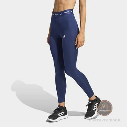 Calça Legging Adidas Techfit Capri Feminina