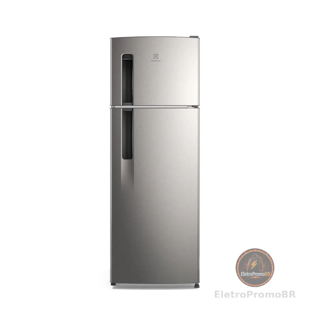 Electrolux Geladeira Electrolux Frost Free 320L Duplex Inox Look (TF38S) 127V