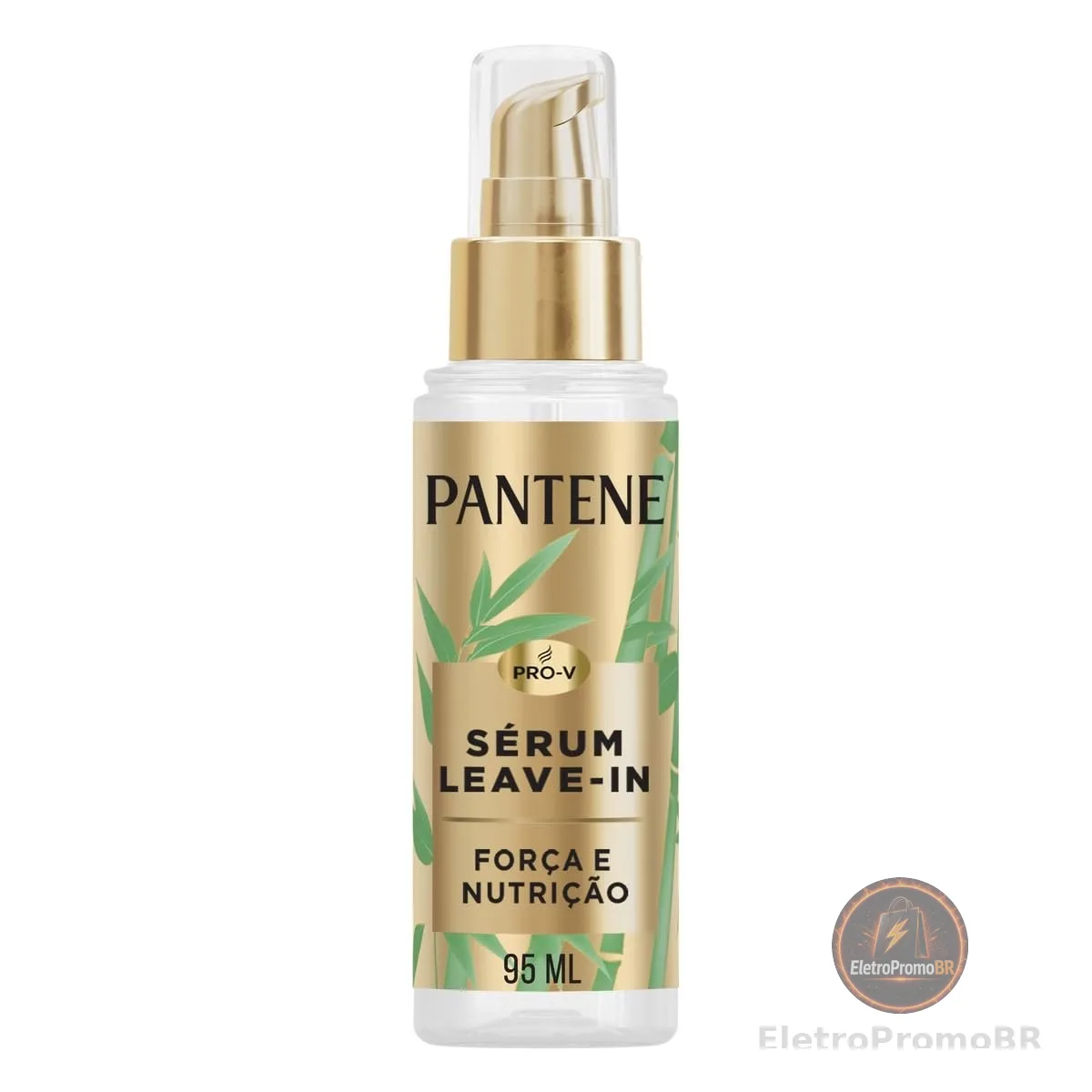 Pantene Sérum Leave-in Bambu Força Nutrição Controle de Frizz 95 ml