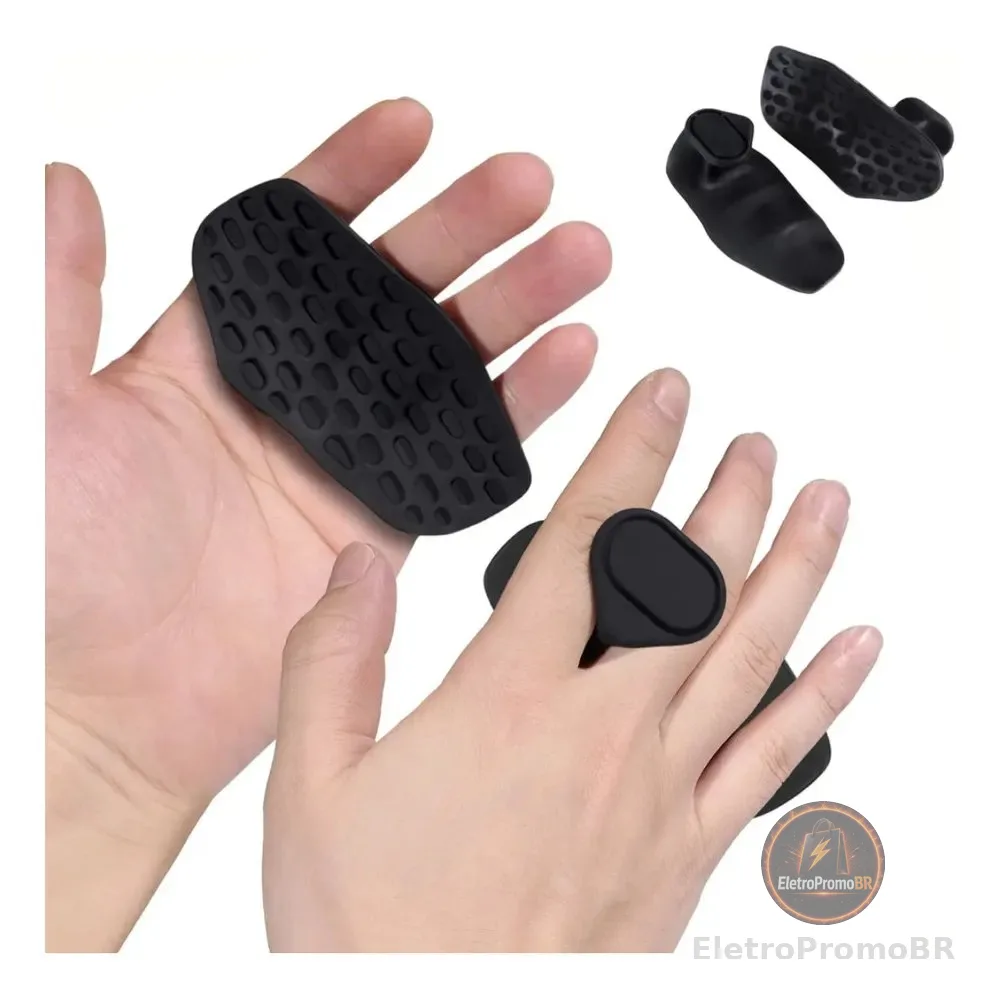 Luva Academia Protetor Mão Treino Anti Calo Max Grip Preto Geométrico Antiderrapante Mais Pegada E Menos Suor Progressão De Peso Federal's Store