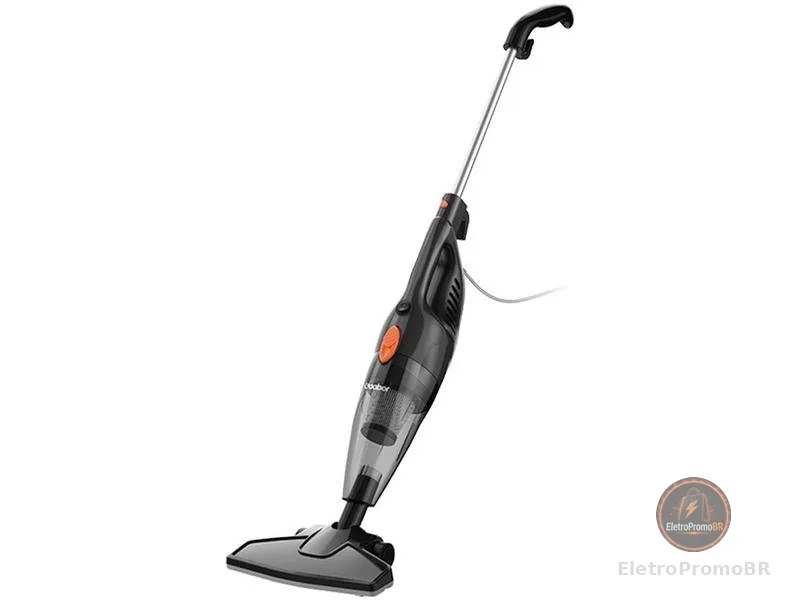 Aspirador de Pó 2 em 1 Gaabor com Filtro HEPA 1000W Smart Sweep Preto