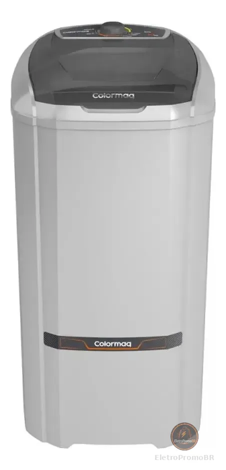 Tanquinho Colormaq Lavadora Roupas Semi-automática Lcs 10kg Cor Prata