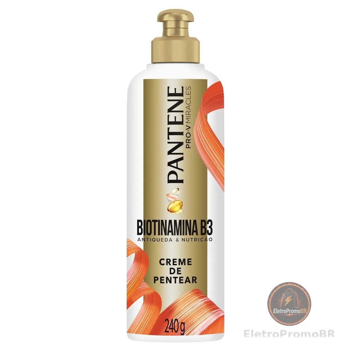Pantene Pro-V Creme de Pentear Biotinamina B3 Antiqueda e Nutrição 240g