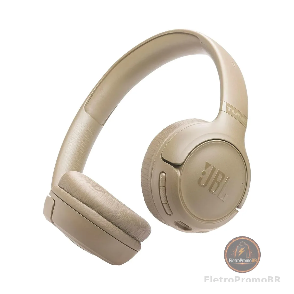 JBL, Fone de Ouvido Bluetooth Over-Ear, Tune 530BT, Sem Fio, Até 76 Horas de Bateria - Bege