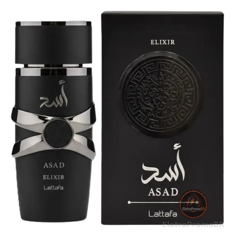 Perfume Árabe Asad Elixir Masculino Edp 100ml Eau De Perfum