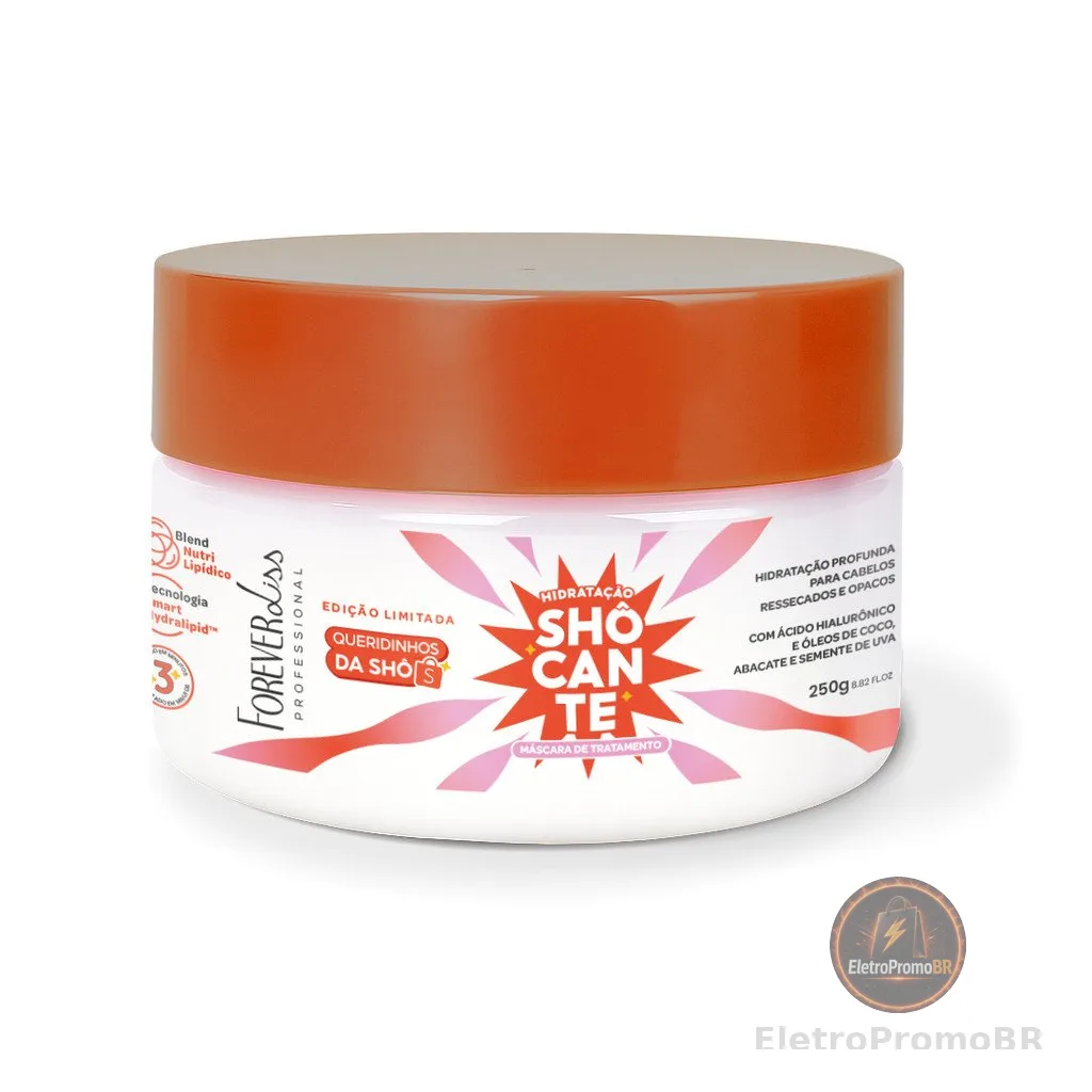 Máscara Hidratação SHÔcante Collab Forever Liss e Shopee 250g