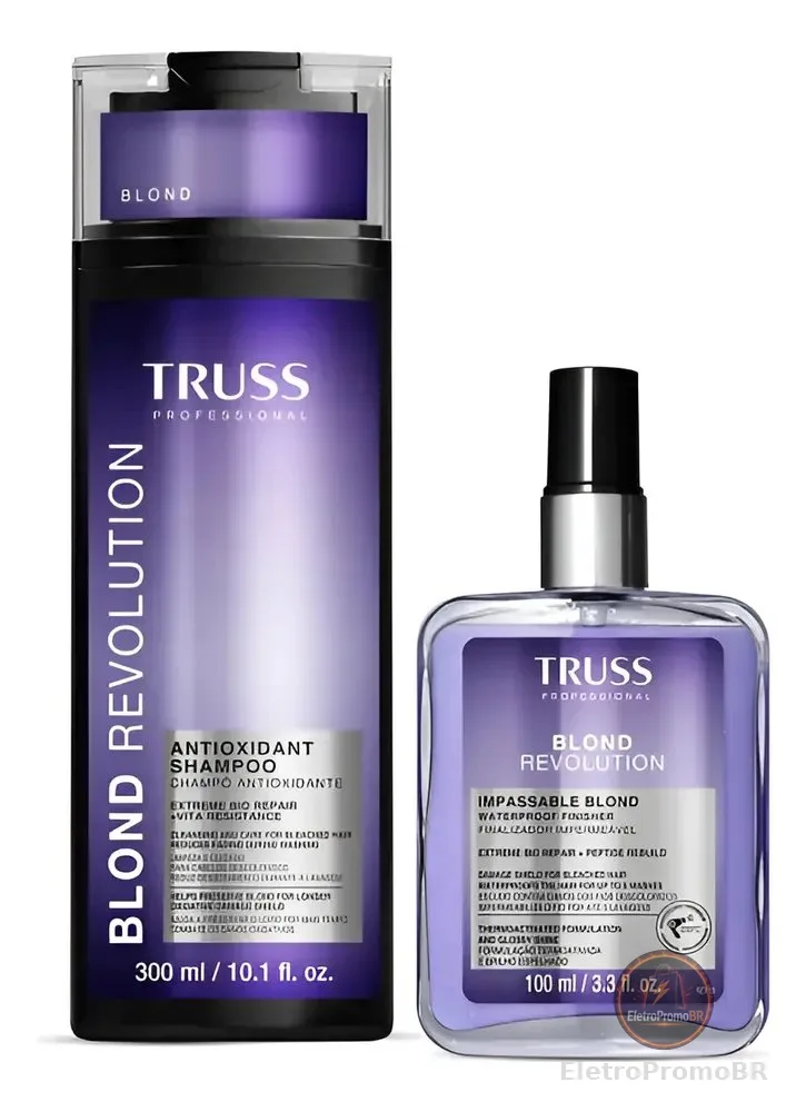 Kit Truss Blond Revolution Shampoo + Finalizador (400ml)