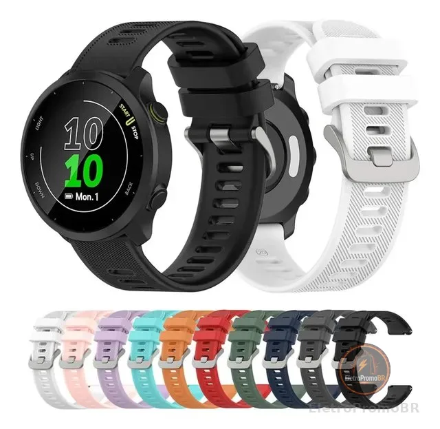Pulseira Para Garmin Forerunner 55 165 245 645 Vivoactive 6