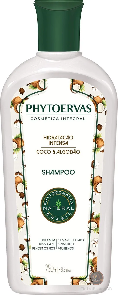 Phytoervas Shampoo Uso Diário 250 Ml Hidratação Intensa