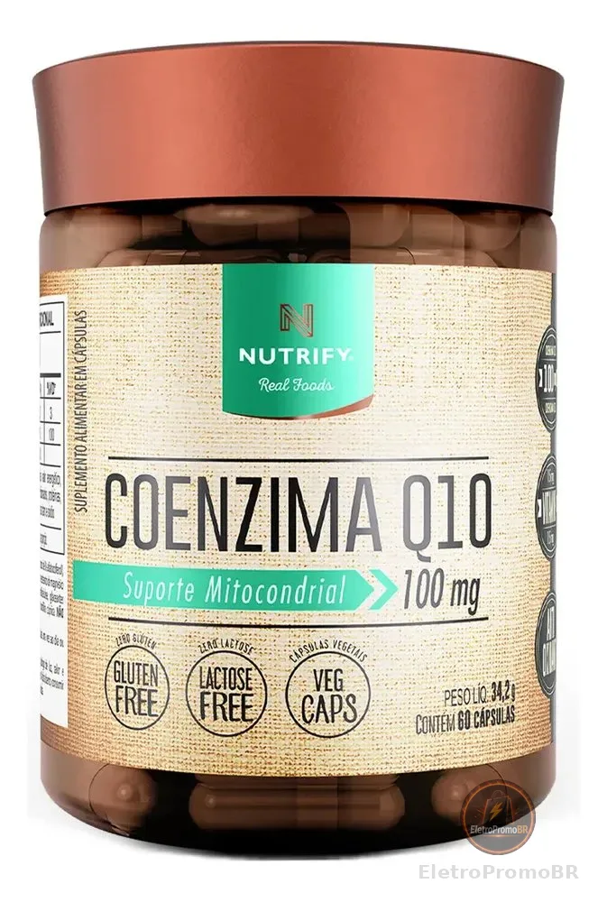 Coenzima Q10 - Nutrify 60 cápsulas