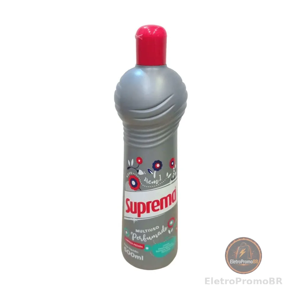Suprema Multiuso Limpeza Pesada Com Álcool 500ml - Nova embalagem (Pode variar)