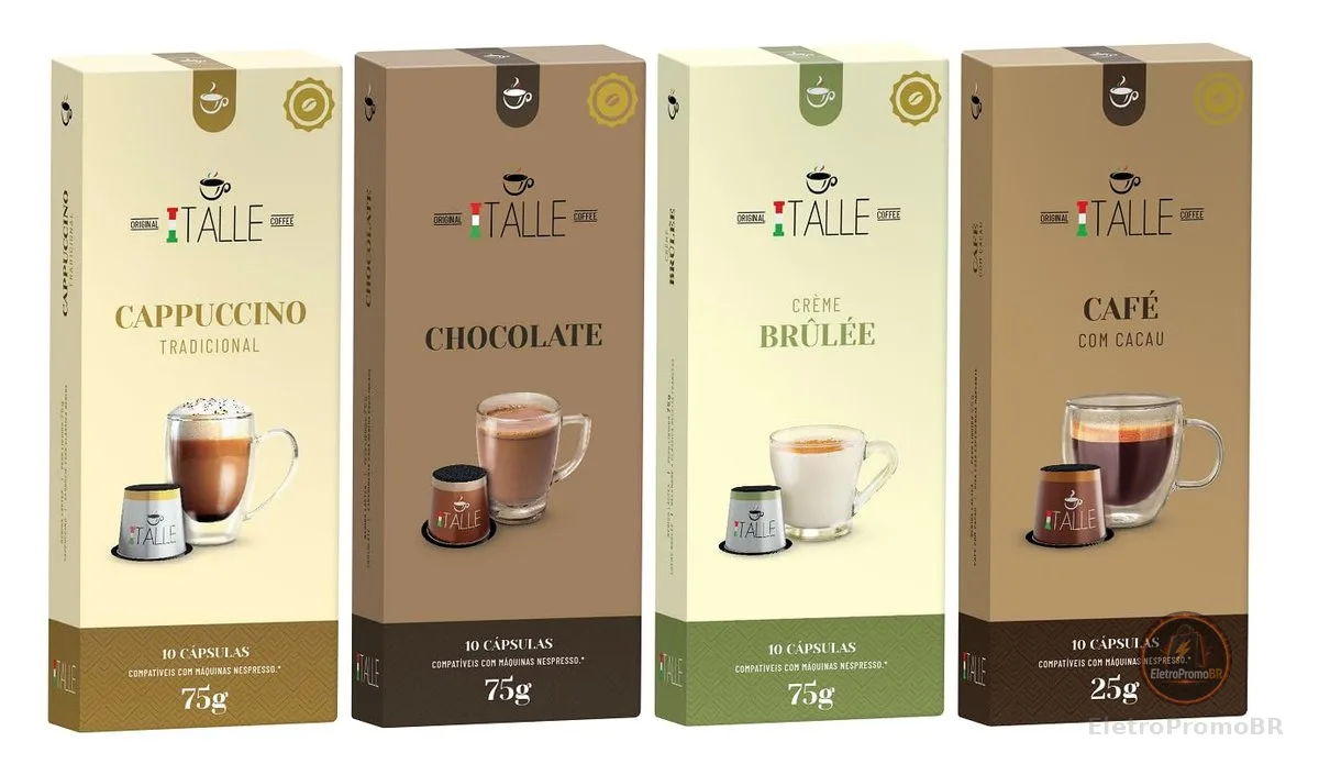 Cápsulas Nespresso Cappuccino Chocolate Brulee 40 Unid
