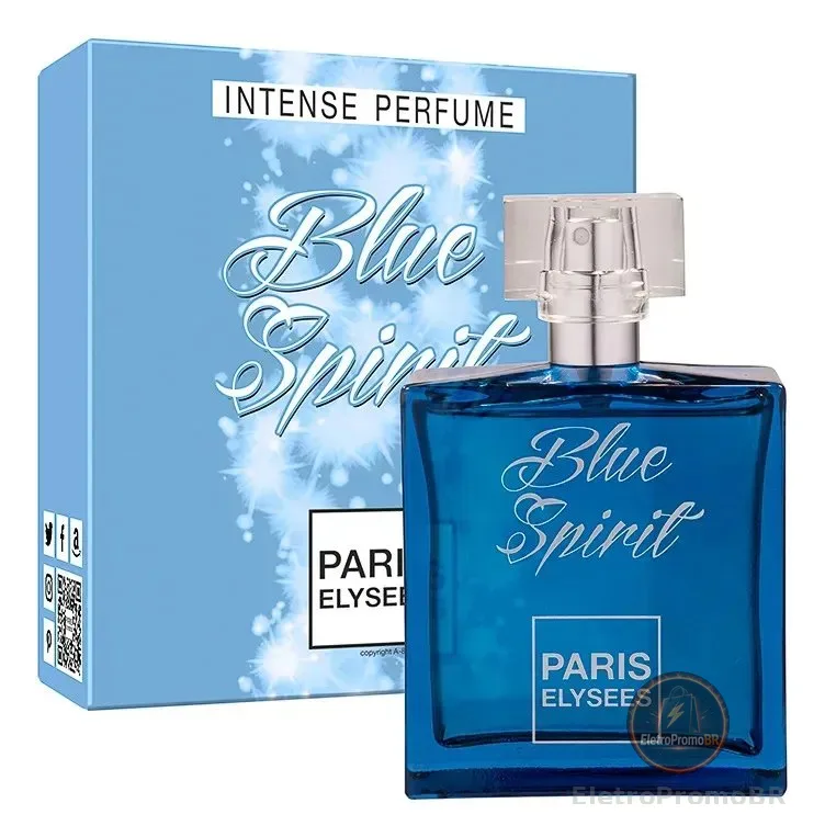 Perfume Blue Spirit Paris Elysees Feminino Intense 100ml