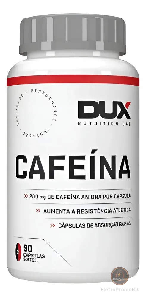 Cafeina Dux Nutrition Em Capsulas Cafeina Anidra Energia Neutro
