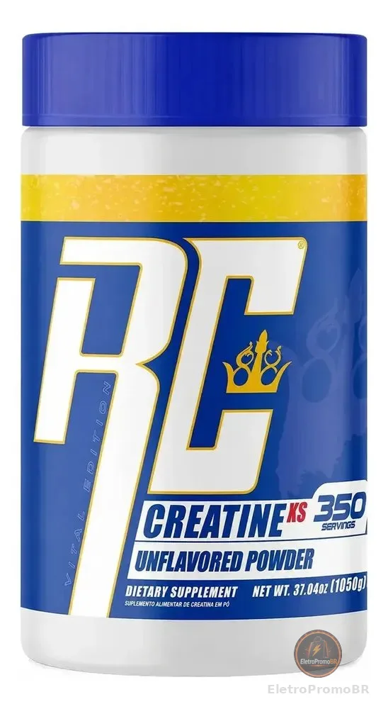 Creatina Monohidratada Ronnie Coleman 1,05kg Pura Sabor Natural