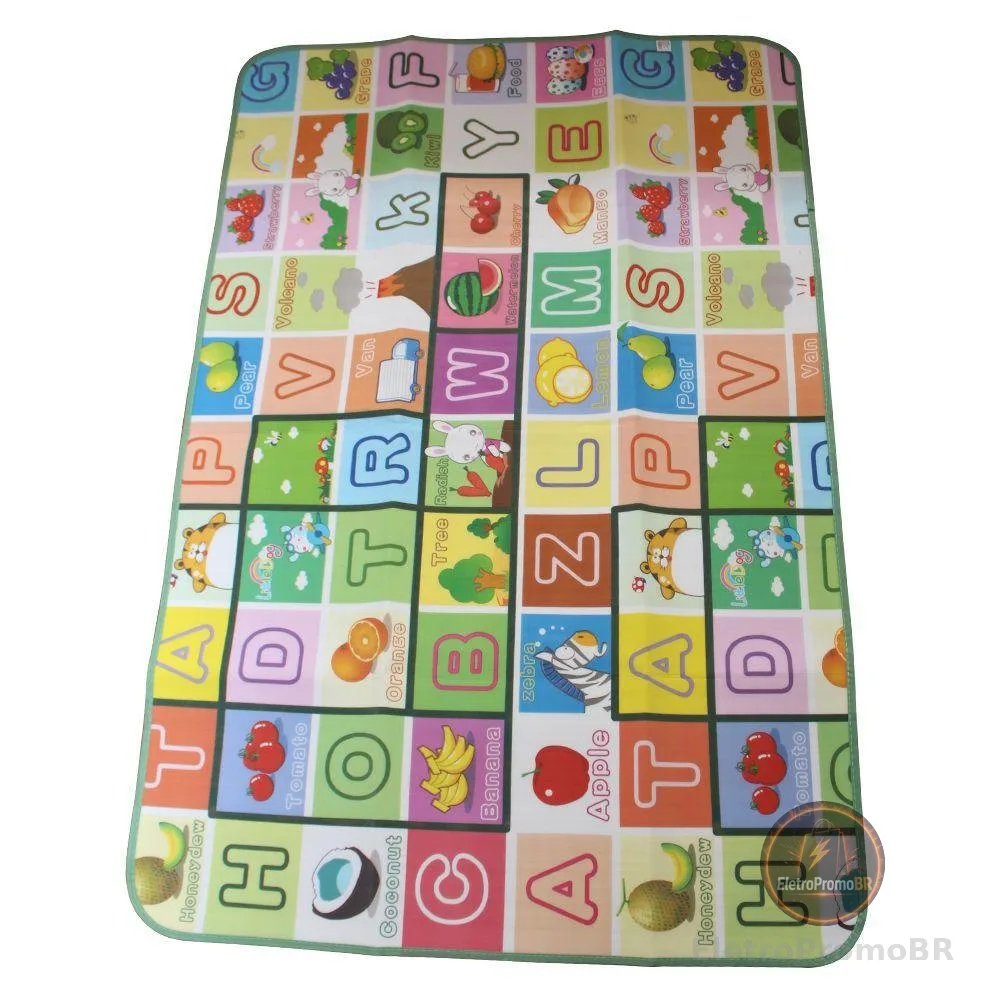 Tapete Térmico Emborrachado Infantil para Atividades ABC 1,5x1,80 - AND14